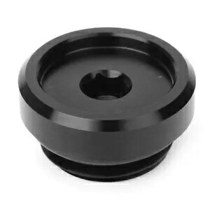 CNC エンジンオイルフィラープラグキャップヤマハ YZF R6S R3 R125 R1 600R R1M モーター BLK CNC Engine Oil Filler Plug Cap For Yamaha YZF R6S R3 R125 R1 600R R1M Motor BLK 【並行輸入品】
