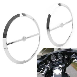 ハーレー エレクトラ トライ ストリート グライド FLHX スピーカー インナーフェアリング カバー トリム グリルに適合 Fit Harley Electra Tri Street Glide FLHX Speaker Inner Fairing Cover Trim Grille 【並行輸入品】 34,320円
