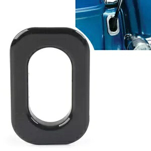 ハーレーストリートグライド用ロードキンググライドアンテナ穴アクセントカバー ABS ブラック For Harley Street Glide Road King Glide Antenna Hole Accent Cover ABS Black 【並行輸入品】