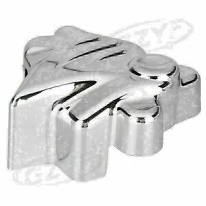 フロントブレーキキャリパーカバー ホンダ VTX1300 2004 2005 2006 2007 2008 2009 クローム Front Brake Caliper Cover Fit HONDA VTX1300 2004 2005 2006 2007 2008 2009 Chrome 【並行輸入品】