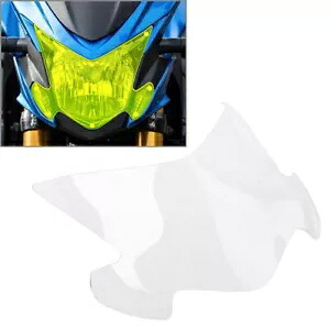 スズキ GSX-S750 2015-21 透明ヘッドライトガードシールドスクリーンレンズカバーに適合 Fit SUZUKI GSX-S750 2015-21 Transparent Headlight Guard Shield Screen Lens Cover 【並行輸入品】