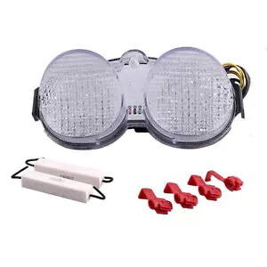 LED テールランプリアテールライトランニングライトクリアヤマハ YZF R6 2001 2002 1PC LED Tail Lamp Rear Taillight Running Light Clear For YAMAHA YZF R6 2001 2002 1PC 【並行輸入品】 36,465円