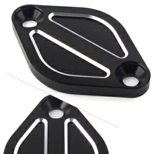 エンジン オイル フィルター キャップ カバー ガード フィット ドゥカティ パニガーレ ストリートファイター V4/S ブラック Engine Oil Filter Caps Cover Guard Fit DUCATI Panigale Streetfighter V4/S Black 【並行輸入品】