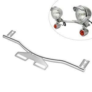ドライビングスポット フォグ パッシング ウインカー ライトバー マウント ブラケット スタンド シルバー カスタム Driving Spot Fog Passing Turn Signal Light Bar Mount Bracket Stand Silver Custom 【並行輸入品】