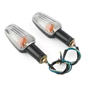 ターンシグナルライトインジケーターホンダ CB400 CB1300 VTR250 Hornet 250 400 ホワイト Turn Signal Lights Indicator For Honda CB400 CB1300 VTR250 Hornet 250 400 White 【並行輸入品】