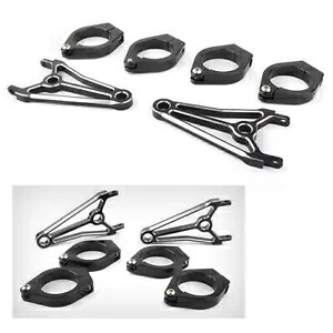39 ミリメートルヘッドライトマウントブラケットフォークヘッドランプホルダーハーレーダイナオートバイ用 39mm Headlight Mount Bracket Fork Head Lamp Holder For Harley Dyna Motorcycle 【並行輸入品】 36,465円