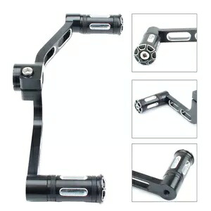 ハーレー XL883 XL 1200 ミッドコントロールギアシフターレバーシフトペグトウヒール E for Harley XL883 XL 1200 Mid-Controls Gear Shifter Lever Shift Pegs Toe Heel E 【並行輸入品】