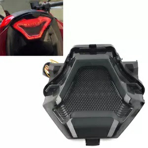 リア LED テールライト統合ターンシグナルフィットヤマハ YZF R3 R25 Y15ZR MT07 ブルー Rear LED Tail Light Integrated Turn Signal Fit Yamaha YZF R3 R25 Y15ZR MT07 Blue 【並行輸入品】