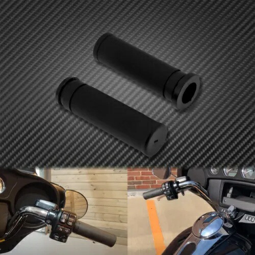 オリジナル 1 インチ電子スロットルラバーハンドグリップハーレーソフテイル 06-up に適合 Original 1'' Electronic Throttle Rubber Hand Grips Fit For Harley Softail 06-up 【並行輸入品】