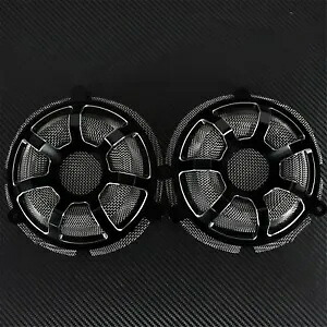 ストライプスピーカーグリルマスクカバーハーレーツーリングエレクトラグライド2014-2021に適合 Stripe Speaker Grill Masks Cover Fit For Harley Touring Electra Glide 2014-2021 【並行輸入品】 39,325円