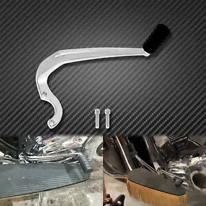クローム ヒール シフター レバー ペグ付き インディアン ヴィンテージ ダークホース 2020 2021に適合 Chrome Heel Shifter Lever w/ Peg Fit For Indian Vintage Dark Horse 2020 2021 【並行輸入品】