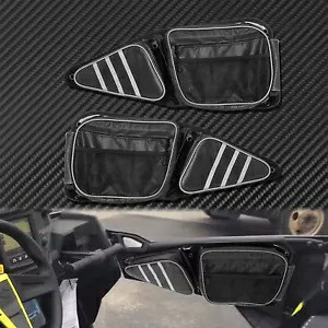1 ペアフロントドアサイド収納袋 UTV ポラリス RZR 900 1000 ターボ 2014 に適合 One Pair Frong Door Side Storage Bag Fit For UTV Polaris RZR 900 1000 Turbo 2014 【並行輸入品】