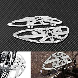 1 ペア中空クロームライダードライバーフロントフロアボードフットボードフィットツーリング 22 1 Pair Hollow Chrome Rider Driver Front Floorboard Footboard Fit For Touring 22 【並行輸入品】 43,560円