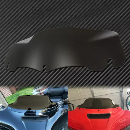 7 インチ スモーク フロントガラス フロントガラス ツーリング エレクトラ ストリート グライド 2014 以降に適合 7'' Smoke Windshield Windscreen Fit For Touring Electra Street Glide 2014-up 【並行輸入品】