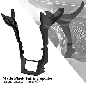マットブラックフェアリングスポイラーカバーハーレーロードグライドFLTRX 2017-2023に適合 Matte Black Fairing Spoilers Cover Fit For Harley Road Glide FLTRX 2017-2023 【並行輸入品】