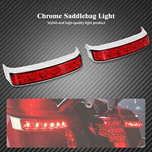 LED サドルバッグフォローランターンシグナルブレーキライトハーレーツーリング 14-23 に適合 LED Saddlebag Following Run Turn Signal Brake Light Fit For Harley Touring 14-23 【並行輸入品】