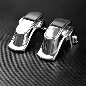 2X リアクロームアクスルナットカバーキャップ ハーレーダイナストリートボブ FXDL 2006-2017 に適合 2X Rear Chrome Axle Nut Cover Cap Fit For Harley Dyna Street Bob FXDL 2006-2017 【並行輸入品】