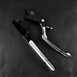 CNC ブラック ブレーキ クラッチ レバー セット インディアン スカウト ボバー シックスティ 2013-2017 に適合 CNC Black Brake Clutch Lever Set Fit For Indian Scout Bobber Sixty 2013-2017 【並行輸入品】
