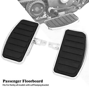調節可能な運転席助手席フロアボードフットボードフットペグハーレーツーリング用フィット Adjustable Driver Passenger Floorboard Footboard Foot Peg Fit For Harley Touring 【並行輸入品】