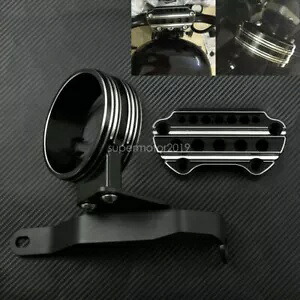 CNC カットサイドスピードメーター再配置マウントブラケットハーレースポーツスター 883 に適合 CNC Cut Side Speedometer Relocation Mount Bracket Fit For Harley Sporster 883 【並行輸入品】 43,615円