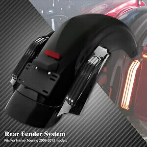 CVO スタイル LED リアフェンダーシステムターンシグナルハーレーツーリング 2009-2013 に適合 CVO Style LED Rear Fender System Turn Signal Fit For Harley Touring 2009-2013 【並行輸入品】