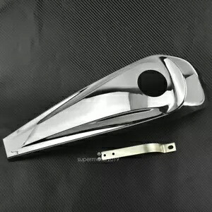 クロームダッシュ燃料コンソールカバー ハーレーツーリングロードグライドトライ 2008-2020用 Chrome Dash Fuel Console Cover Fit For Harley Touring Road Glide Tri 2008-2020 【並行輸入品】