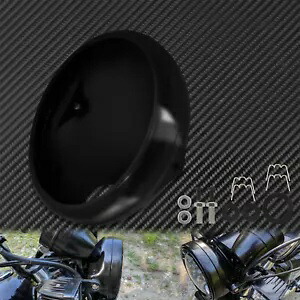 7 インチ ユニバーサル オートバ�
2000
� グロス ブラック ヘッドライト ハウジング カバー シェル グロス ブラック 7'' Universal Motorcycle Gloss Black Headlight Housing Cover Shell Gloss Black 【並行輸入品】