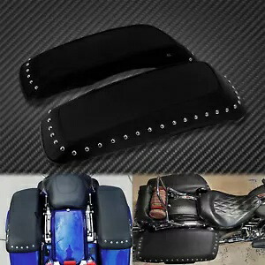 防水蓋サドルバッグカバーオーディオスピーカーハーレーツーリング FLHT 14-21 に適合 Waterproof Lid Saddlebag Covers Audio Speaker Fit For Harley Touring FLHT 14-21 【並行輸入品】