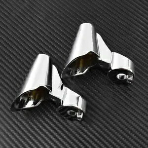 クローム フロント ウインカー マウント再配置キット ハーレー XL 1200 2010-2015 に適合 Chrome Front Turn Signal Mounts Relocation Kit Fit For Harley XL 1200 2010-2015 【並行輸入品】