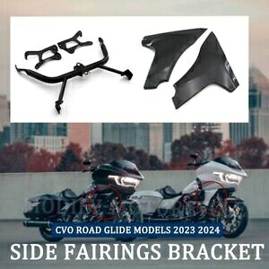 ハーレー CVO ロードグライド ST FLTRXSTSE 2024 サイドフェアリングスポイラーサポートマウント用 For Harley CVO Road Glide ST FLTRXSTSE 2024 Side Fairing Spoiler Support Mount 【並行輸入品】