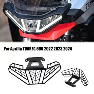 アプリリア TUAREG 660 2022 2023 2024 ヘッドライトグリルプロテクターガード For Aprilia TUAREG 660 2022 2023 2024 Headlight Grille Protector Guard 【並行輸入品】