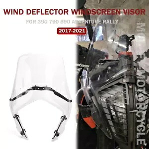 フロントガラスフロントガラスバイザー Viser KTM 390 790 890 アドベンチャーラリー 2017-2021 Windshield Windscreen Visor Viser FOR KTM 390 790 890 Adventure Rally 2017-2021 【並行輸入品】