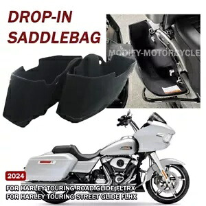 ハーレーツーリングロードグライド FLTRX 2024 用インサートドロップインサドルバッグライナーバッグ Inserts Drop-in Saddlebag Liner Bags For Harley Touring Road Glide FLTRX 2024 【並行輸入品】