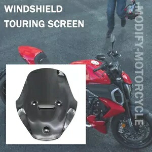 ドゥカティ DIAVEL V4 DIAVEL V4 2023-2024 用フロントガラスツーリングウインドディフレクター Windshield Touring Wind Deflectors For DUCATI DIAVEL V4 DIAVEL V4 2023-2024 【並行輸入品】