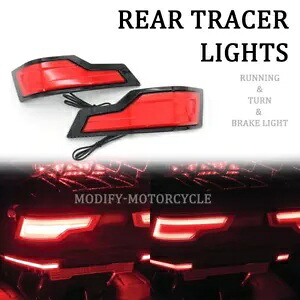 リアターンシグナルライト LED ハーレーウルトラリミテッドロー FLHTKL/FLHTK 14-23 用 Rear Turn Signal Light LED For Harley Ultra Limited Low FLHTKL/FLHTK 14-23 【並行輸入品】