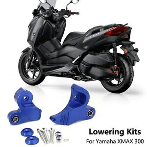 Bule アジャスター CNC リア下降リンクキット ヤマハ X-MAX 300 2021-2023用 Bule Adjuster CNC Rear Lowering Link Kits For Yamaha X-MAX 300 2021-2023 【並行輸入品】