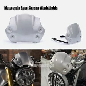 BMW R NINE T R NINE T R9T オートバイウインドディフレクタースポーツスクリーンフロントガラス For BMW R NINE T R NINE T R9T Motorcycle Wind Deflector Sport Screen Windshields 【並行輸入品】