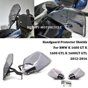 ハンドガード シールド プロテクター スモークグレー BMW K 1600 GT K 1600 GTL 2012-2016用 Handguard Shield Protector Smoked Gray For BMW K 1600 GT K 1600 GTL 2012-2016 【並行輸入品】