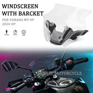 フロントガラススポーツスクリーンブラケットサポートヤマハ MT09 MT 09 MT-09 SP 2024 Windshield Sport Screen Bracket Support For Yamaha MT09 MT 09 MT-09 SP 2024 【並行輸入品】