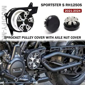 ドライブプーリーエンジンアッパーカバーアクスルナットカバーキットハーレースポーツスター RH1250S Drive Pulley Engine Upper Cover Axle Nut Cover Kits For Harley Sportster RH1250S 【並行輸入品】 48,840円