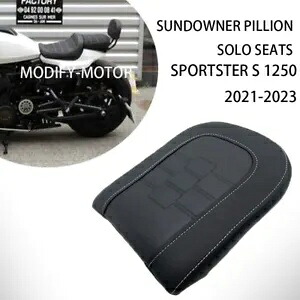 ハーレー スポーツスター S サンダウナー ピリオン パッセンジャー ソロシート RH1250 2021-2023 用 For Harley Sportster S Sundowner Pillion Passenger Solo Seats RH1250 2021-2023 【並行輸入品】