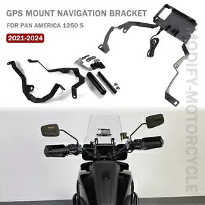 GPS ナビゲーション電話ホルダーマウントブラケット RA1250S パンアメリカ 1250 S 21-24 用 GPS Navigation Phone Holder Mount Bracket For RA1250S Pan America 1250 S 21-24 【並行輸入品】