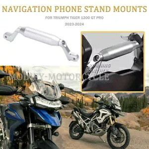 GPS マウントフロントガラス電話スタンドホルダートライアンフタイガー 1200 GT プロ 2023-2024 GPS Mounts Windshield Phone Stand Holder For Triumph Tiger 1200 GT Pro 2023-2024 【並行輸入品】