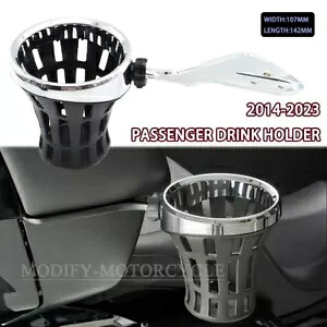後部乗客ドリンクホルダーブラケット インディアンロードマスター ダークホース 2014-2023用 Rear Passenger Drink Holder Bracket For Indian Roadmaster Dark Horse 2014-2023 【並行輸入品】