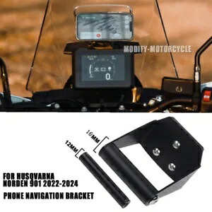 ナビゲーションブラケット電話プレートホルダー Pip バーハスクバーナ ノルデン 901 2022-2024 Navigation Bracket Phone Plate Holder Pip Bar For Husqvarna Norden 901 2022-2024 【並行輸入品】