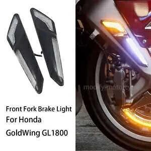 ホンダ ゴールドウィング GL1800 可視 LED フロントフォークブレーキマウントライト 2018-2023 For Honda GoldWing GL1800 Visible LED Front Fork Brake Mount Light 2018-2023 【並行輸入品】