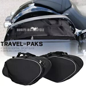 サイドケースサドルバッグインナー荷物バッグハーレーローライダー FXLRST ST 2022 2023 Sidecase Saddlebags Inner Luggage Bags For Harley Low Rider FXLRST ST 2022 2023 【並行輸入品】