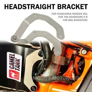 ヘッドライト強化ブラケットセットネック 790 ADV Adventure SR 2019 2020用 Headlight Reinforcement Bracket Set Neck For 790 ADV Adventure S R 2019 2020 【並行輸入品】