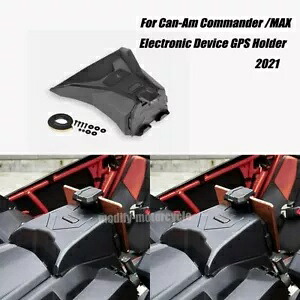 電子デバイス 収納ボックス付き タブレット GPS ホルダー Can-Am コマンダー/MAX 2021用 Electronic Device W/Storage Box Tablet GPS Holder For Can-Am Commander /MAX 2021 【並行輸入品】