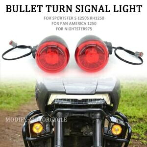 フロントリア弾丸ターンシグナルライト LED nightster975 RH975 2022-2024 Front Rear Bullet Turn Signals Light LED For nightster975 RH975 2022-2024 【並行輸入品】